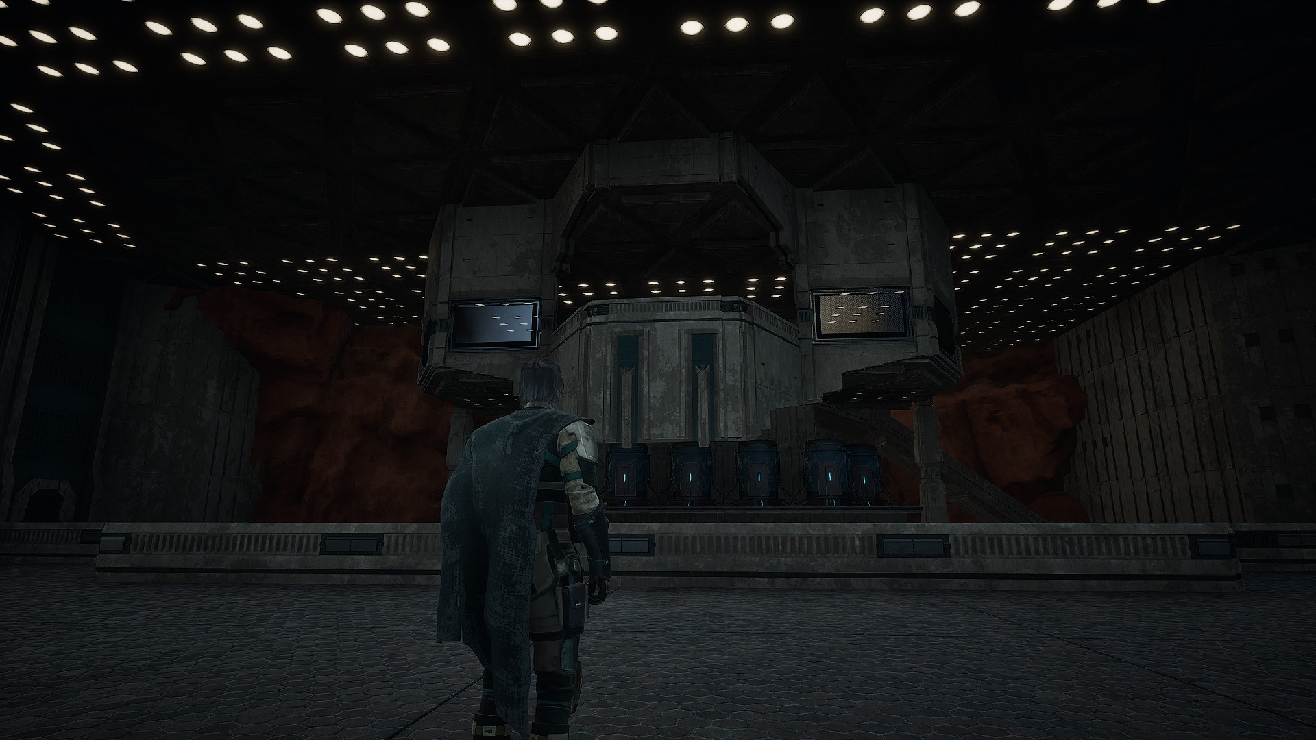 Clifftop Claymore interior structural face