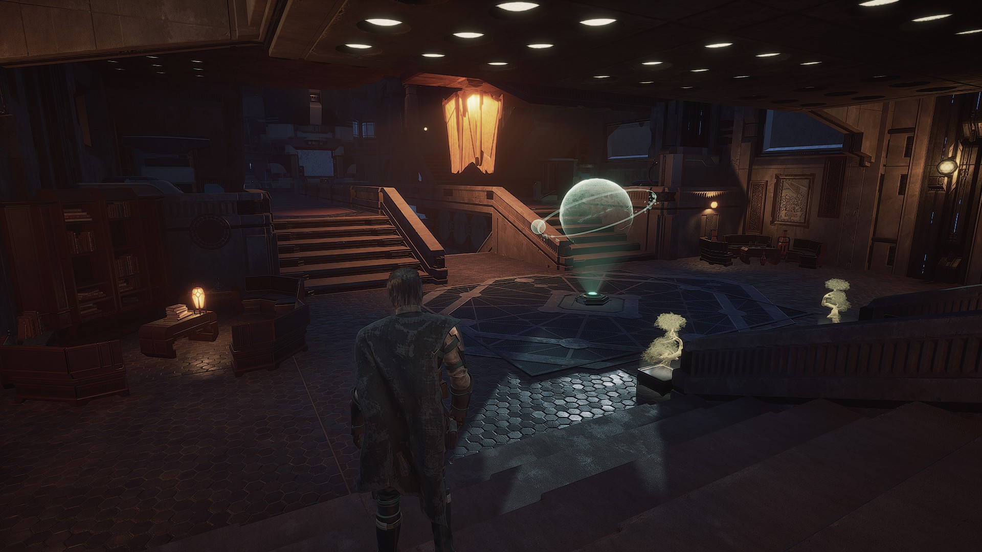 Interior lounge and planning area